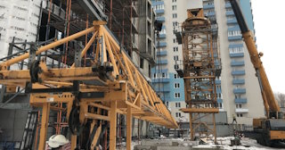 Демонтаж башенного крана в таре - услуги по демонтажу от Сварной-Тар от 1540 руб.