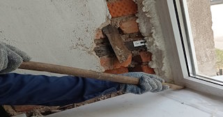 Демонтаж оконных откосов по выгодной цене от 514 руб. в таре - Сварной-Тар